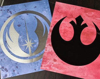 Jedi or Rebel Foil Print