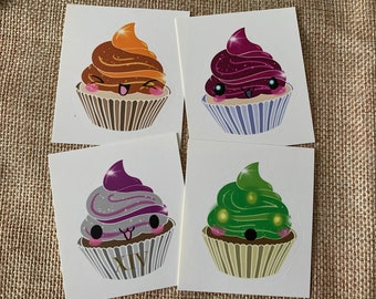 Inspired Cupcake Stickers