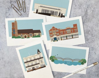 Barnes Illustrated Card Collection