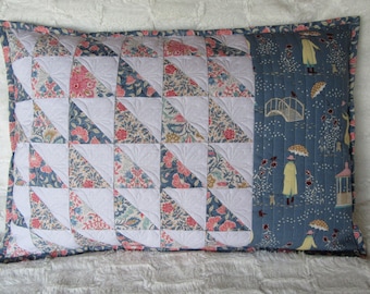 Funda de cojín pachwork/almohada de edredón/funda de cojín patchwork/funda de cojín acolchado/patchwork campestre