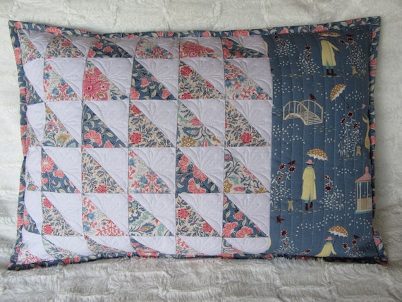 Pachwork  Kissenbezüg/quilt pillow /Patchwork-Kissenhülle/gesteppt  Kissenbezug/country patchwork