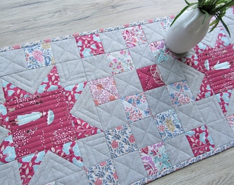 Runner da tavolo patchwork/runner da tavolo trapuntato/runner da tavolo trapuntato/runner da tavolo trapuntato/runner da tavolo/decorazione da tavolo/patchwork country