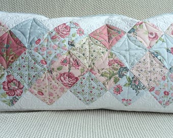 Funda de almohada de patchwork/almohada acolchada/funda de almohada de patchwork/funda de almohada acolchada