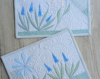 2 sottobicchieri/tovagliette patchwork/sottobicchieri/sottobicchieri per tazze/sottobicchieri per tazze