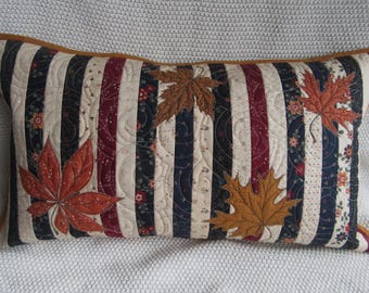 Funda de almohada de patchwork/almohada acolchada/funda de almohada patchwork/funda de almohada acolchada/decoración otoñal/almohada decorativa