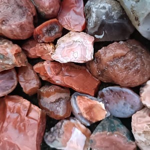 Handpicked Scottish Agate 500g | 17.6 oz - Rock tumbling lapidary rough