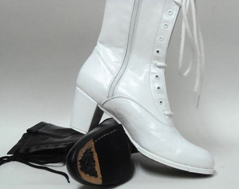 Botas Colonial Criança/Mulher Estilo 129 Bota Adelita/Carlota Folklorico