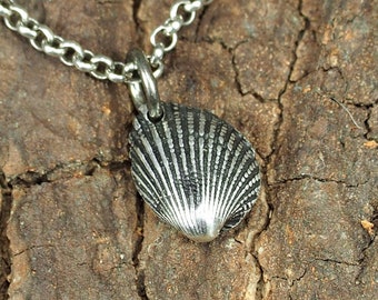 Pendant small shell sea boho 925 sterling silver 40136