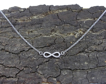 925 sterling silver Necklace Infinity