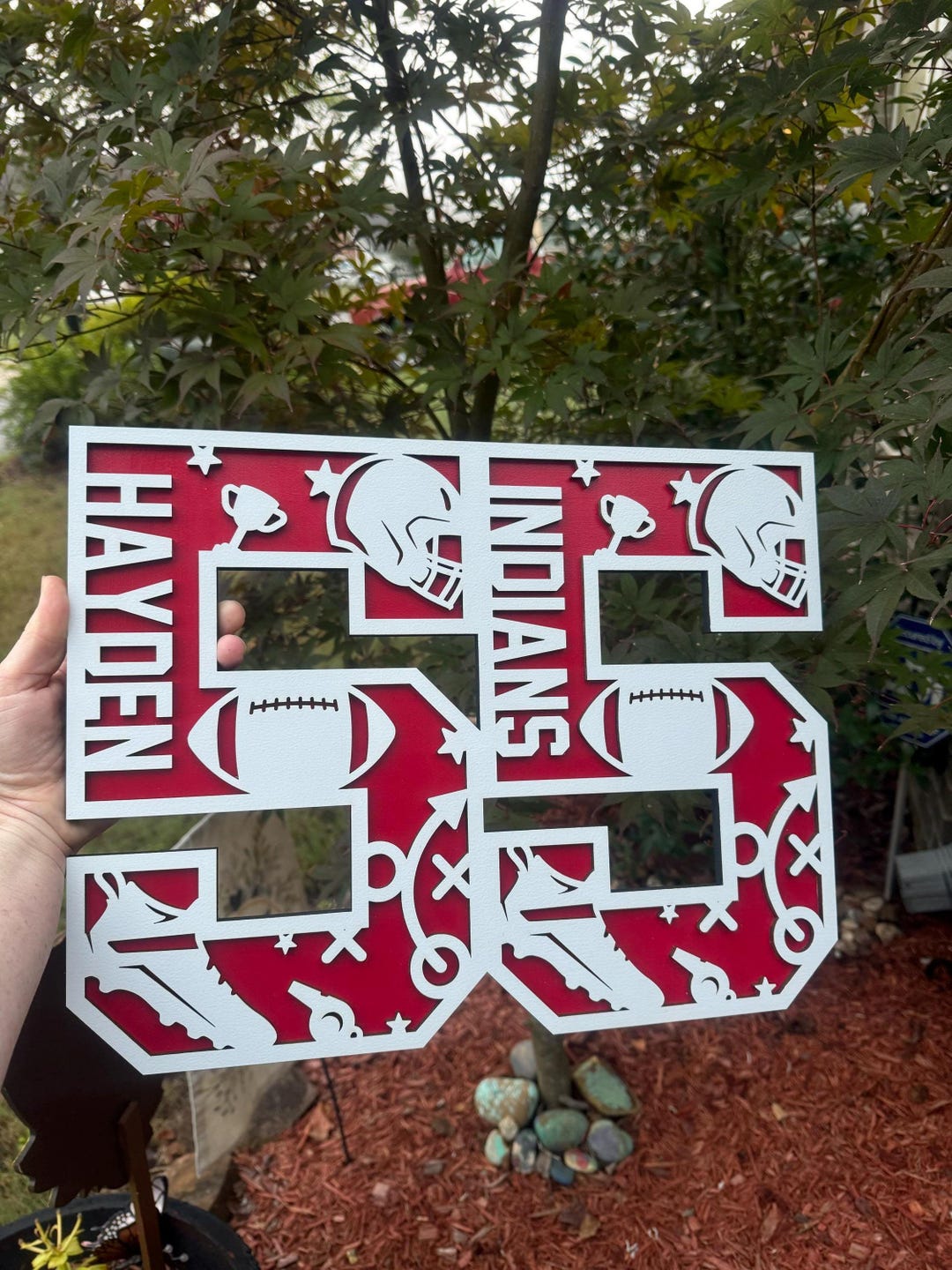 Football Stadium Series Letters & Numbers / Team Spirit / Kids Sports ...