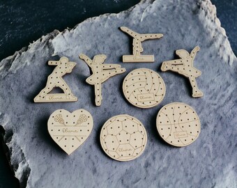 Sports Travel Earring Holder / Travel / Earrings / Jewelry Storage / Minimalist Jewelry Display / Girls / Easter / Birthday / Stocking Custo