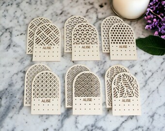 Travel Earring Holder / Travel / Earrings / Jewelry Storage / Minimalist Jewelry Display / Girls / Easter / Birthday / Stocking / Boho