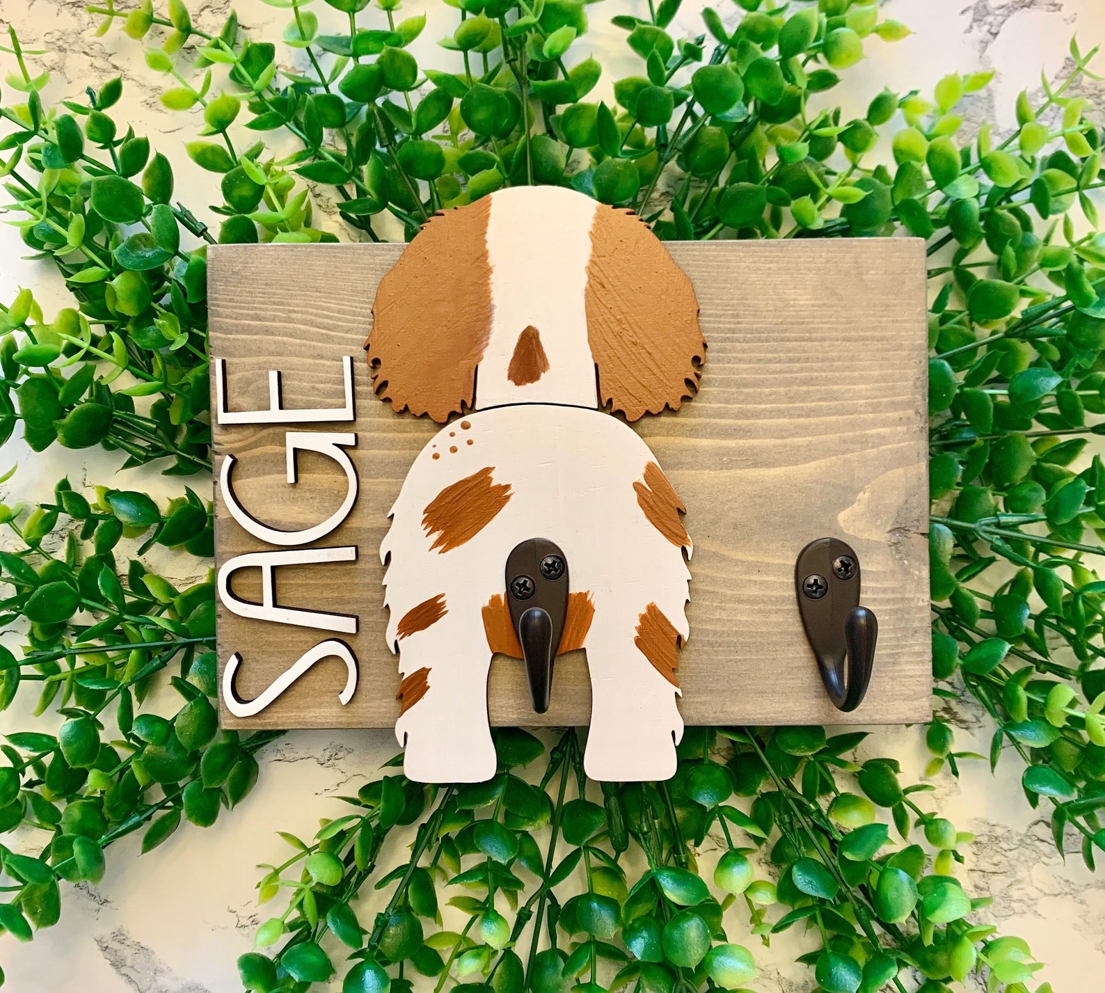 Custom Dog Leash Hook / Additional Hook Leash Holder / Laser / Etsy