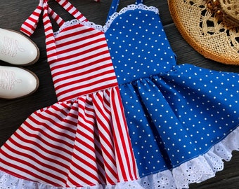 Baby girl Fourth of July dress