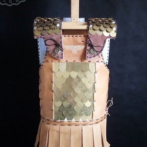 Linthorax in Persian style. Ancient armor. Greek linthorax. Historical/larp.