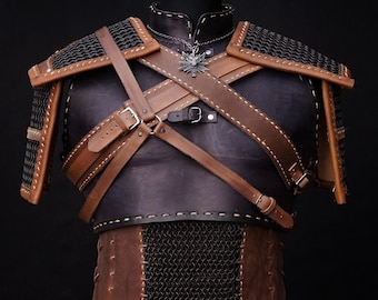 Witcher Armor, Geralt of Rivia, Kaer Morhen Armor set. Custom order. Cosplay.