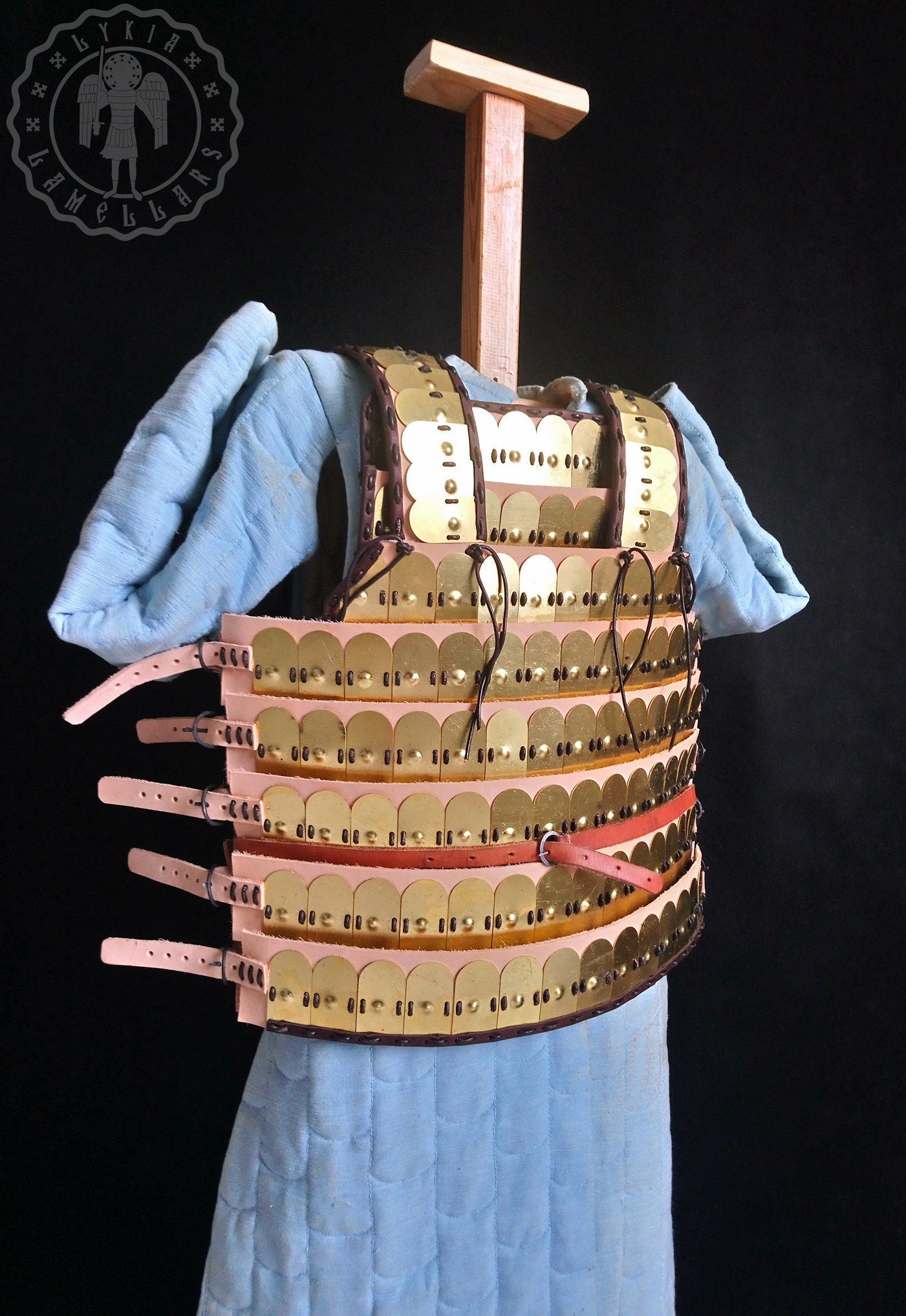 Lamellar Scale Plate Armour. Byzantium, Russia and Viking historical