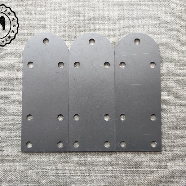 set of 100 STEEL lamellar klibanion plates