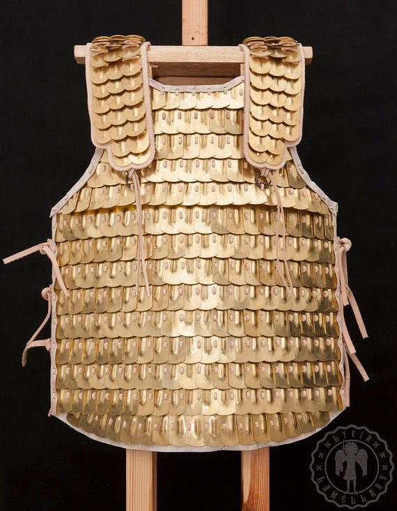 Roman Brass Armor Lamellar/scale Armor 