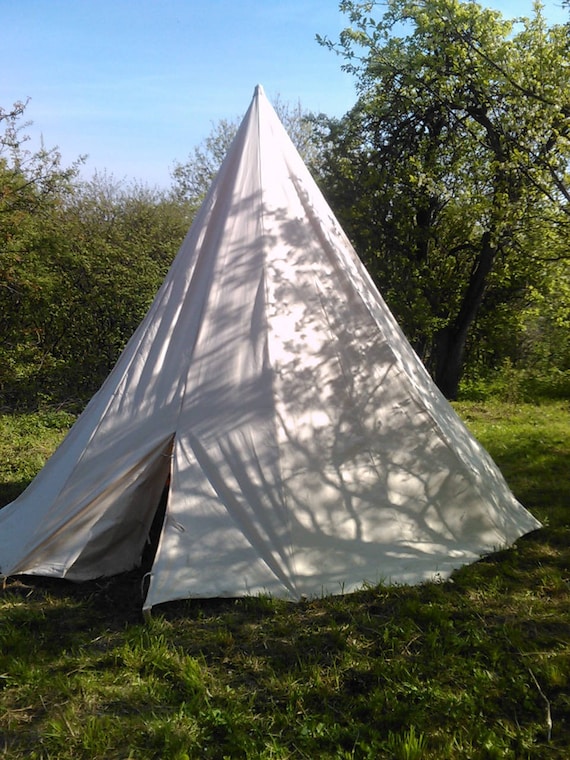 Historisches Zapfenzelt, Mittelalterlich. BAUMWOLLE.  Wikinger/Normann/Sachse/Larp - Etsy.de