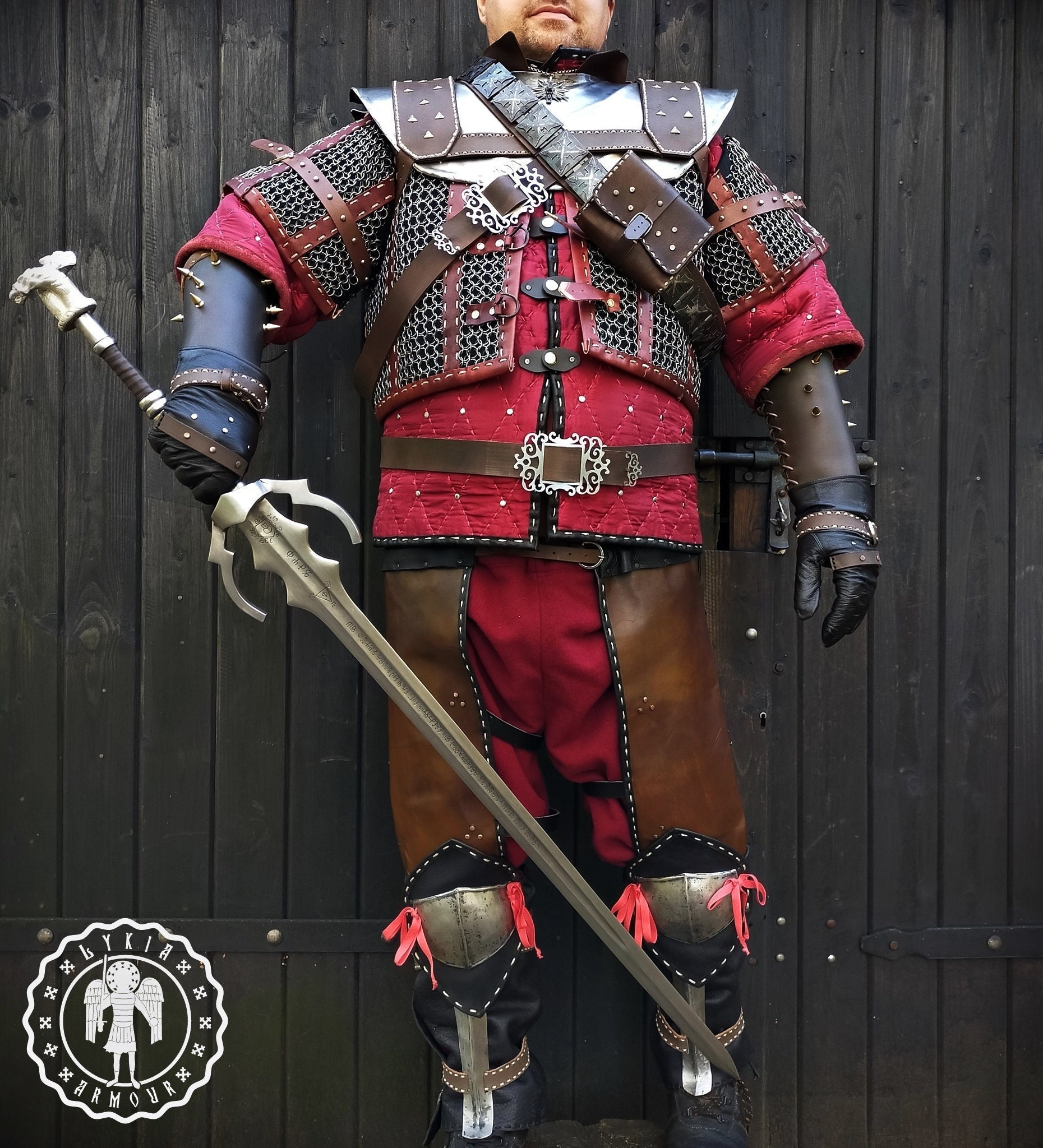 Grandmaster Witcher Wolven Silver Sword 3D Printable (Instant Download) 