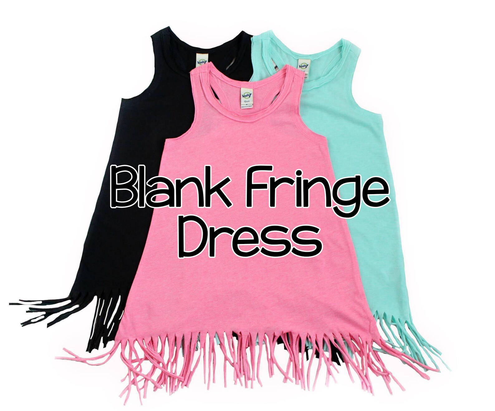 kavio fringe dress