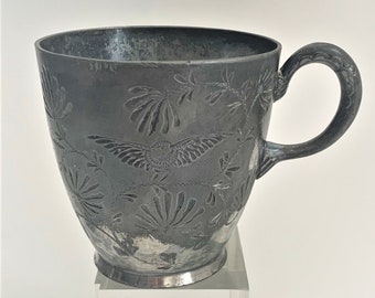 Wm Rogers Aesthetic Movement Quadruple Silver Plate Cup