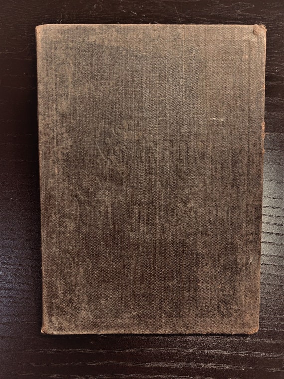 Antique Carbon Slate Book Late 19th Century Child Carbon Slate -  Israel