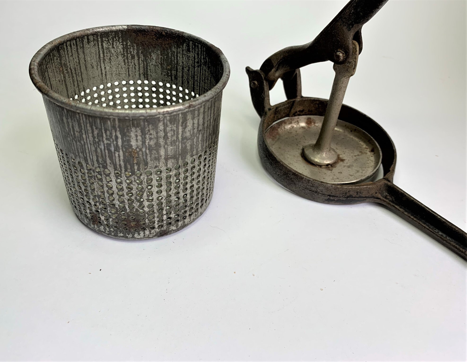 Vintage Potato Ricer Press c.1940's Etsy