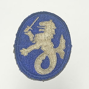 Andra världskrigets autentiska filippinska kommandomärke Amerikanska armén Alpha-enheter Militaria
