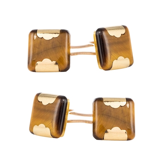Tiger Eye Cufflinks
