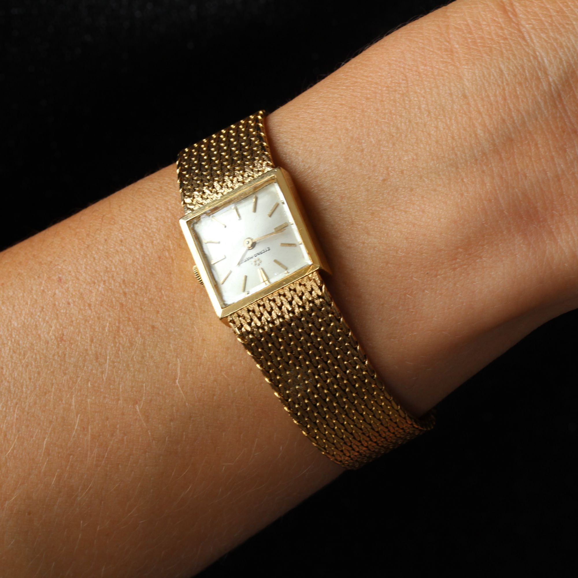 Eterna 18k gold watch cheap