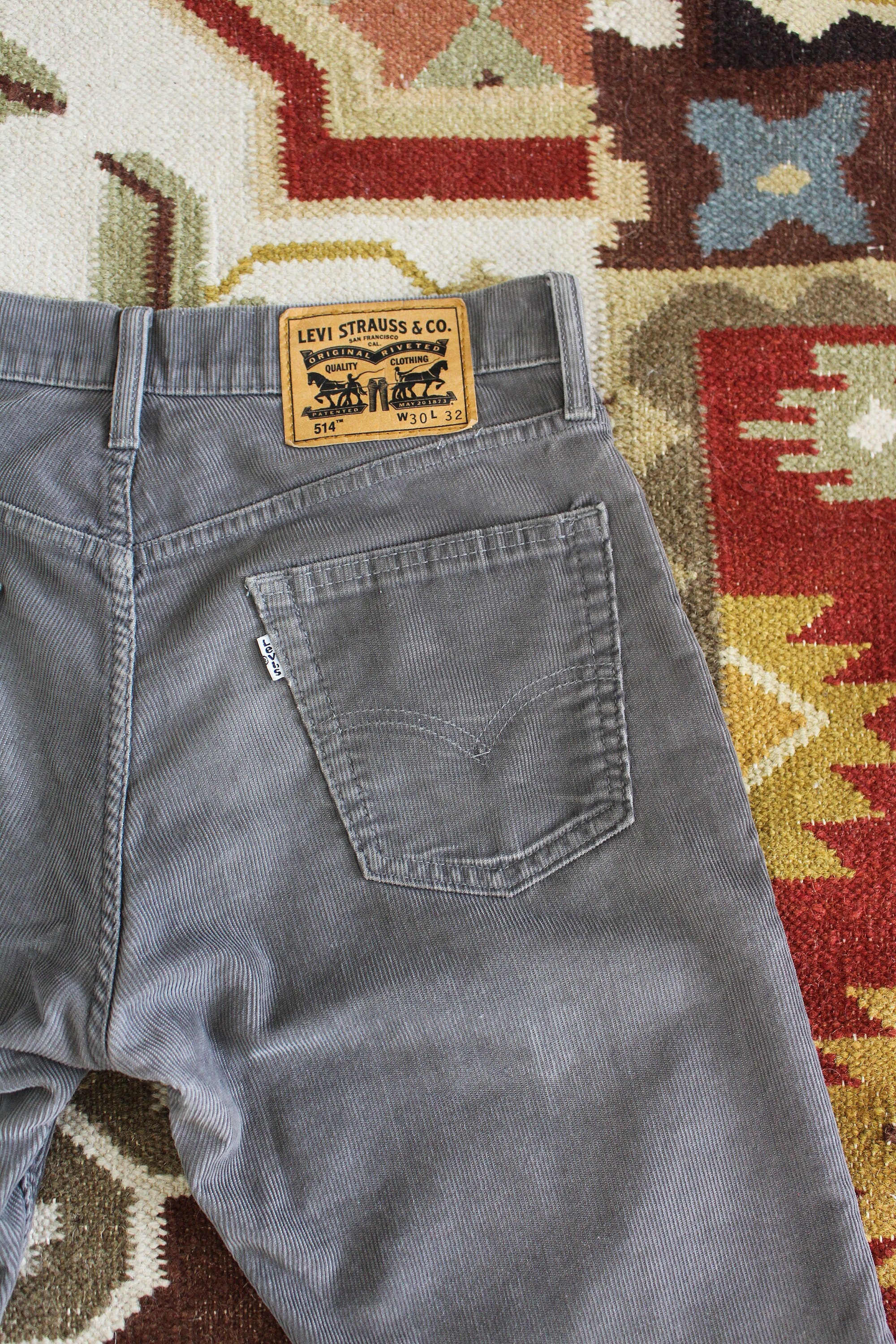 levi's back zipper jeans
