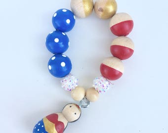 Wonder Woman - birthday party, favor, gift, children's bracelet