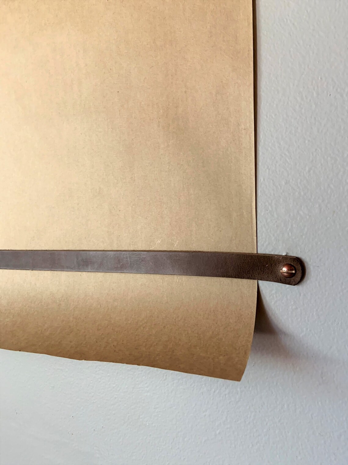 Hanging Note Roll Paper Roll for Walls Kraft Paper Holder Etsy