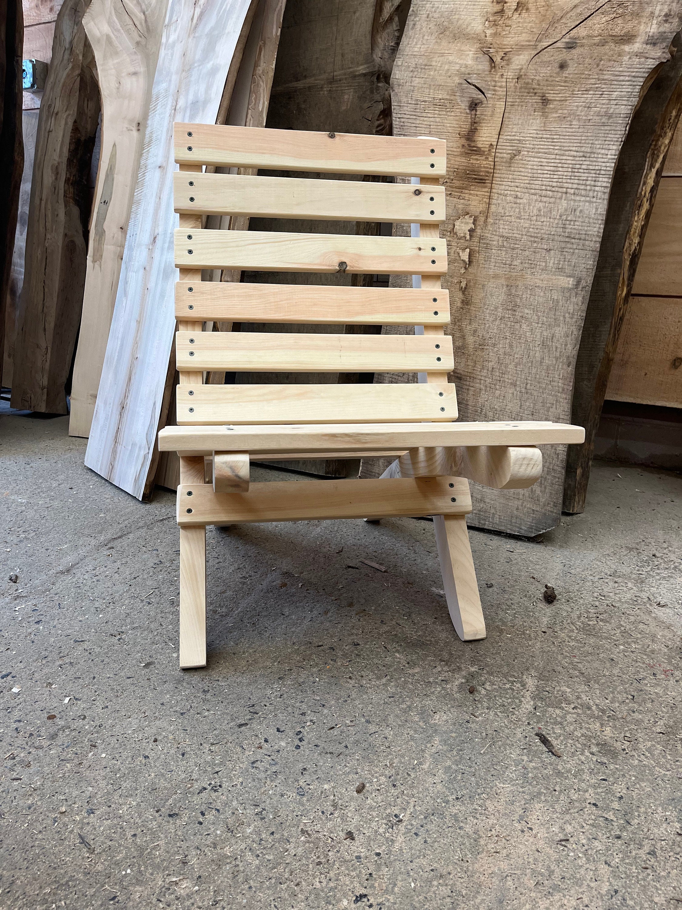 The Billie Chair Folding Chair Etsy