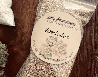 Vermiculite Bodenzusätze für Terrarien, Minigärten, DIY-Garten