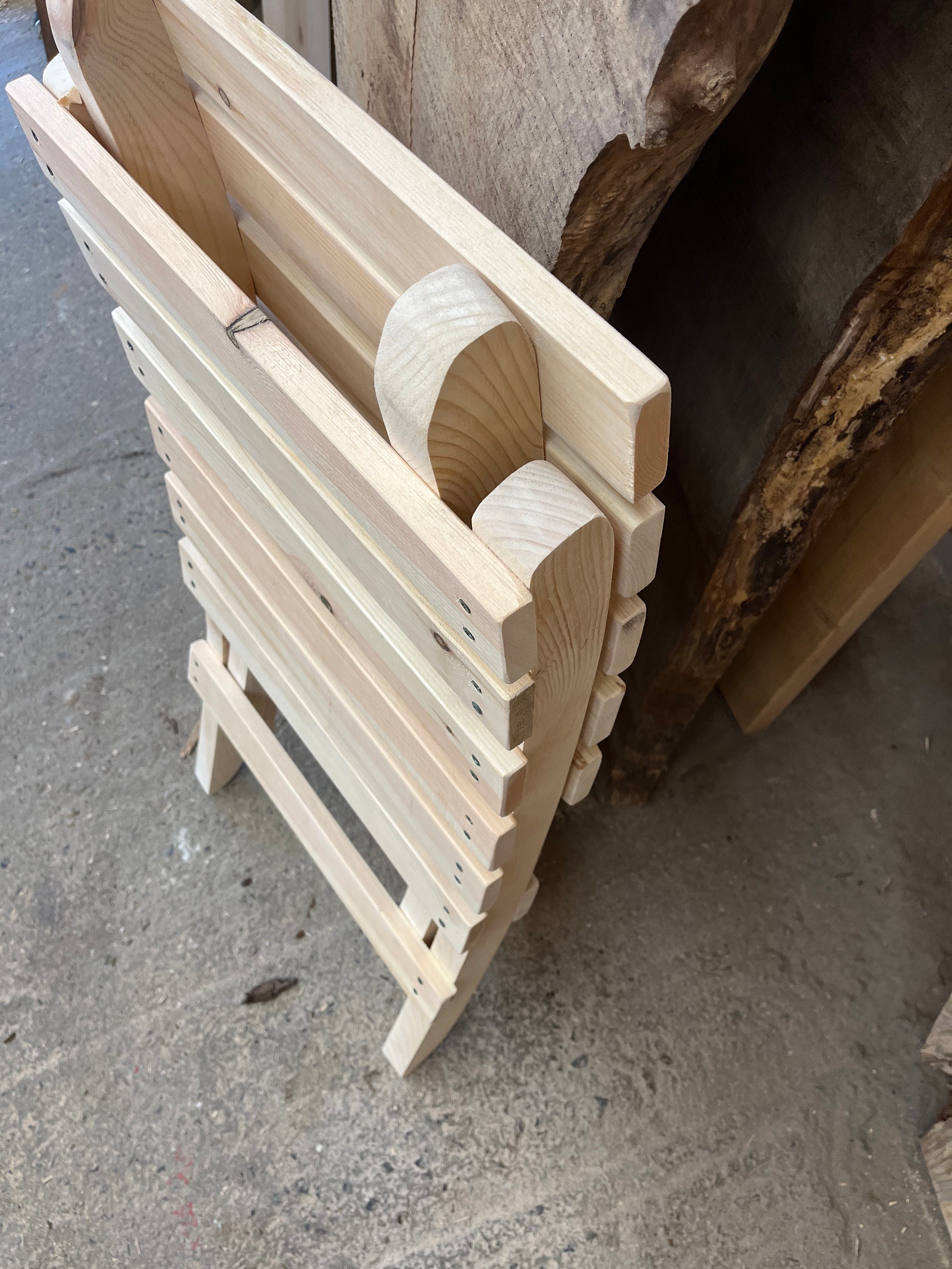 The Billie Chair Folding Chair Etsy