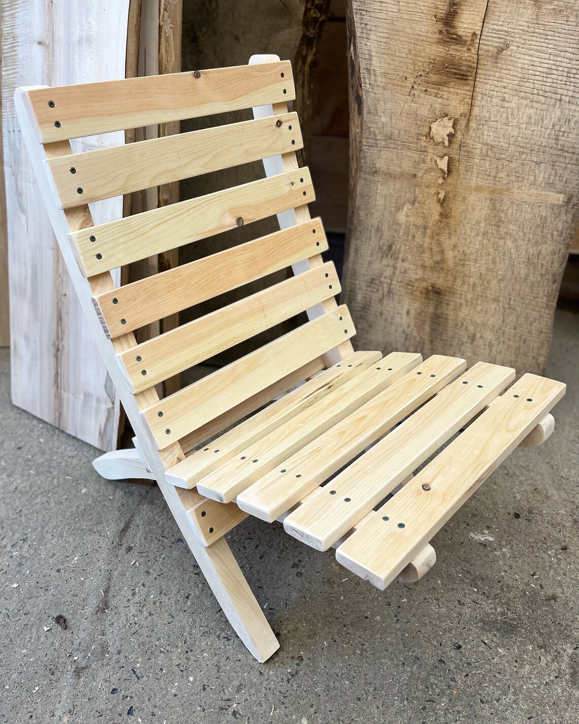 The Billie Chair Folding Chair Etsy