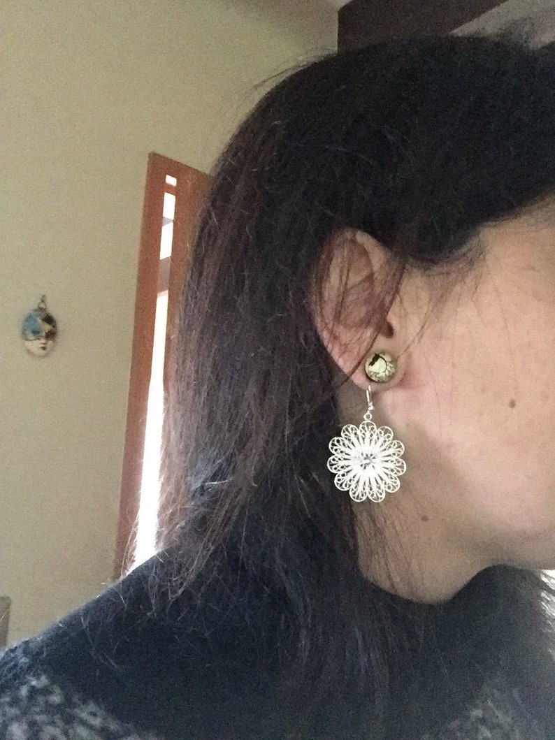 Parure Flowers Silver 980 Filigree