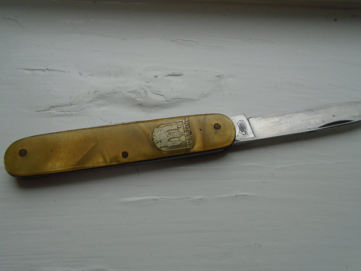 Vintage GermanMade Hamburg Souvenir Pocket Knife Etsy