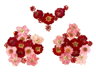 Real Dried Pressed Flower Nipztix Pasties Nipple Covers Breast Petals For Festivals and Raves