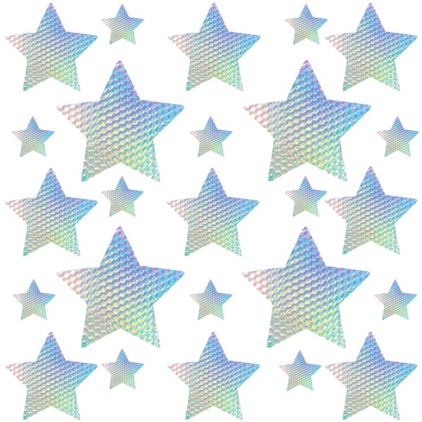 Copricapezzoli adesivi Mine Crafty Pastel Iridescent 3D Starry Nights Top Copricapezzoli