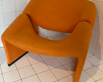 Groove chair by Pierre Paulin for Artifort 1964 Model F580