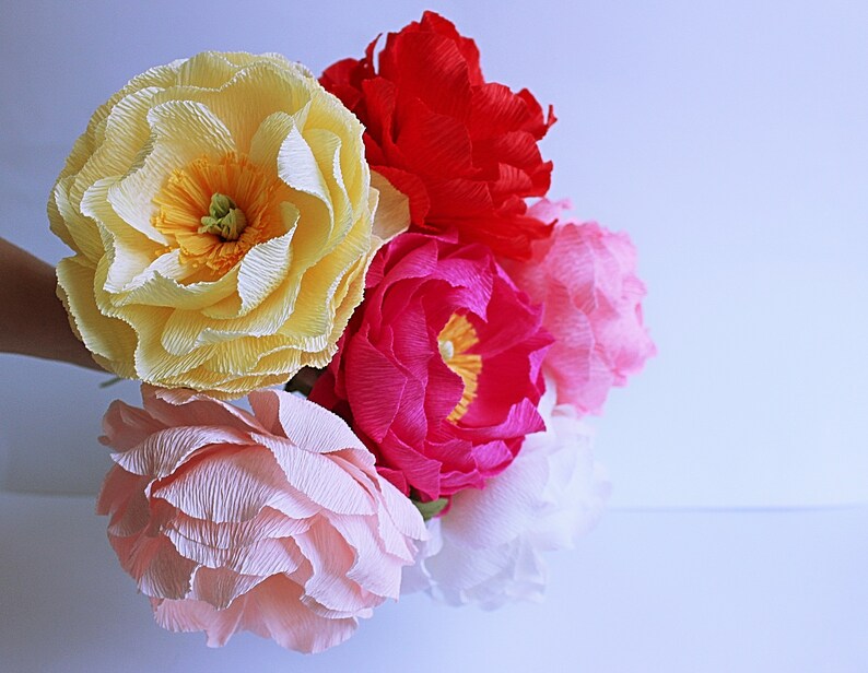 bridesmaid peony pink peonies,red wedding flowers red peony paper flowers ivory peony peonies flowers pink bride bouquet peony bouquet