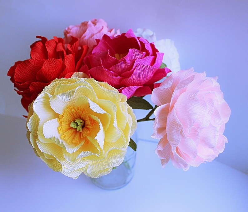 bridesmaid peony pink peonies,red wedding flowers red peony paper flowers ivory peony peonies flowers pink bride bouquet peony bouquet