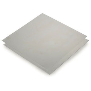 Sterling Silver Sheet Metal / Double Clad / Half Hard, 3 Inch X 1 Inch  Width/ 12 30 Gauge / 925 Sterling Silver Sheets 