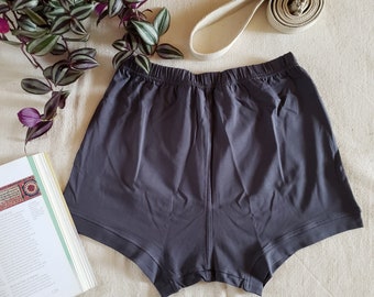 Graphite Unisex Iyengar Yoga Shorts- FREE SHIPPING WORLDWIDE