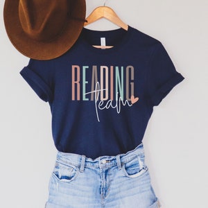 Reading Team Teacher Shirt, Reading Squad Shirt, Reading Specialist, Reading Interventionist Shirt, Reading Coach, Library Squad
