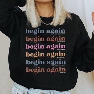 Be Kind Sweater | Mental Health Sweatshirt | Mental Health | Mental Health Awareness Pullover | Counselor Gift |